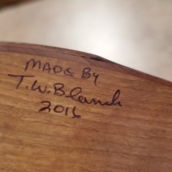 Cherry Wood Divided Shaker Tray Hand Crafted KY - Picture 7 of 12